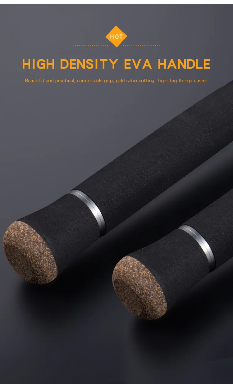 Lurekiller FUJI Parts 3 Section Sea Carbon Competition Rod - view 15
