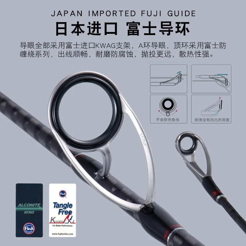CHEERY Lurekiller 1 91 m Japan Carbon Boat / Raft Rod - view 6