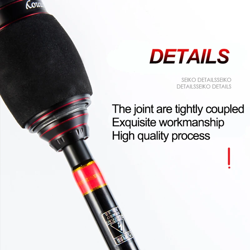 CHEERY Bassmaster High Carbon 1 8m Carbon Boat / Raft Rod - view 2