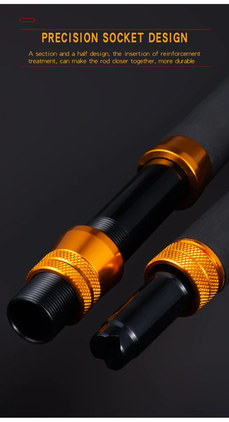 CHEERY Big Game SIC Roller Guide Carbon Boat / Raft Rod - view 14