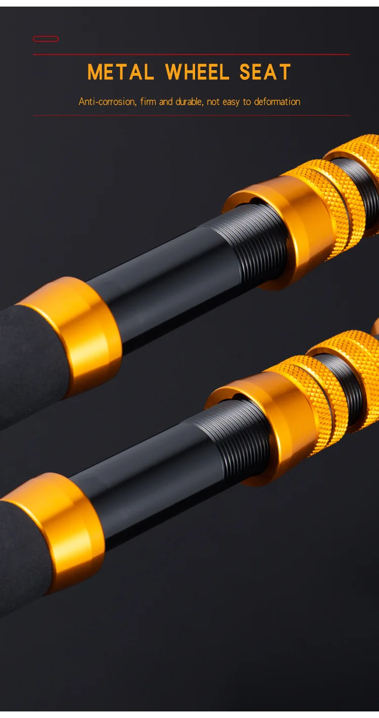 CHEERY Big Game SIC Roller Guide Carbon Boat / Raft Rod - view 15