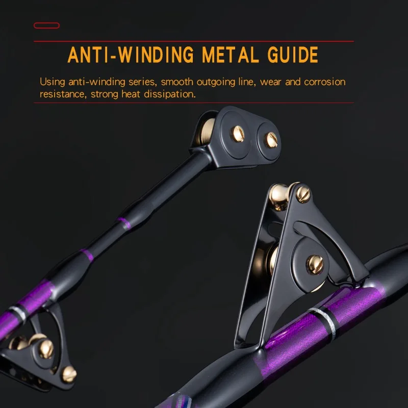 Wholesale SIC Roller Guide Deep Sea Carbon StreamRod - view 5