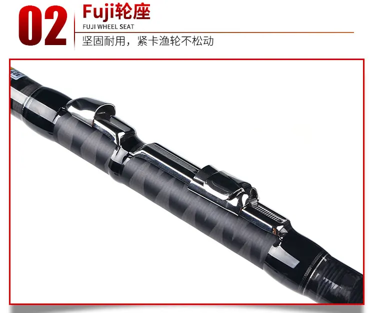 Lurekiller 1 9 m Japan TORAY Carbon Boat / Raft Rod - view 16