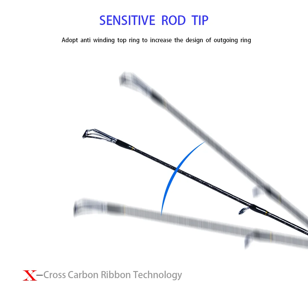 CHEERY High Carbon Saltwater Sea Bass Carbon Competition Rod - view 4