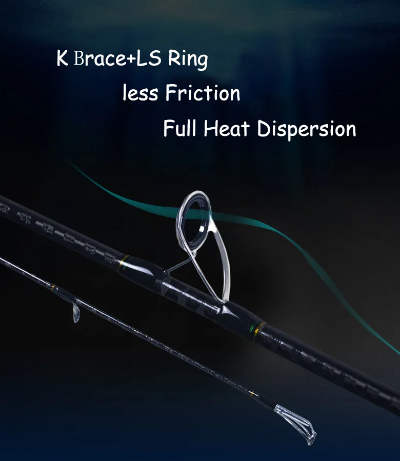 CHEERY High Carbon Saltwater Sea Bass Carbon Competition Rod - view 9