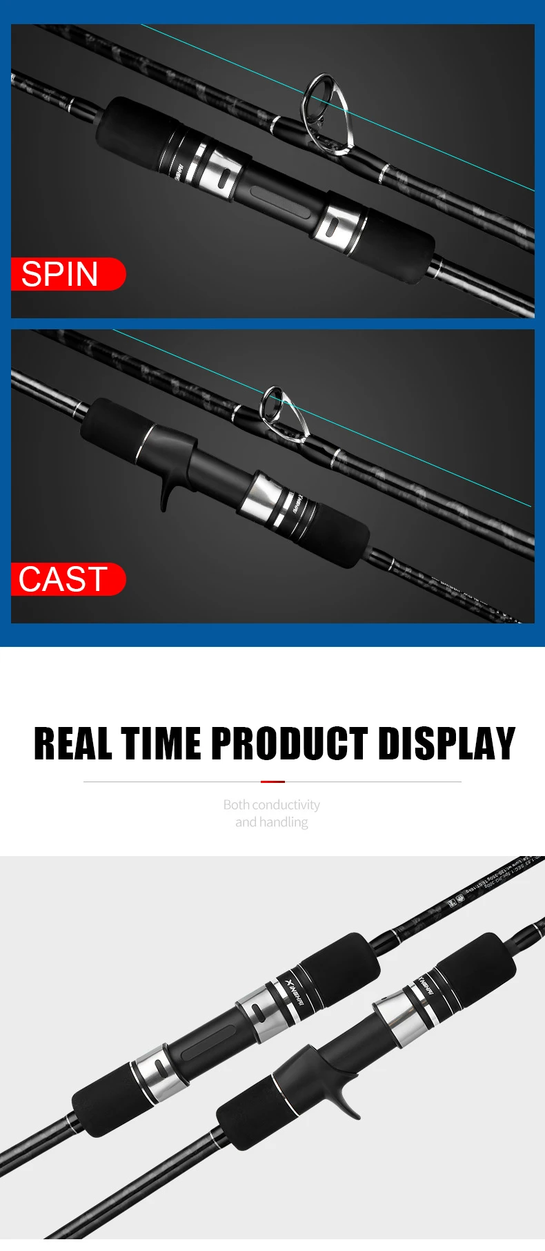 CHEERY Carbon Fiber Master Fishing Rods Carbon Various - view 13