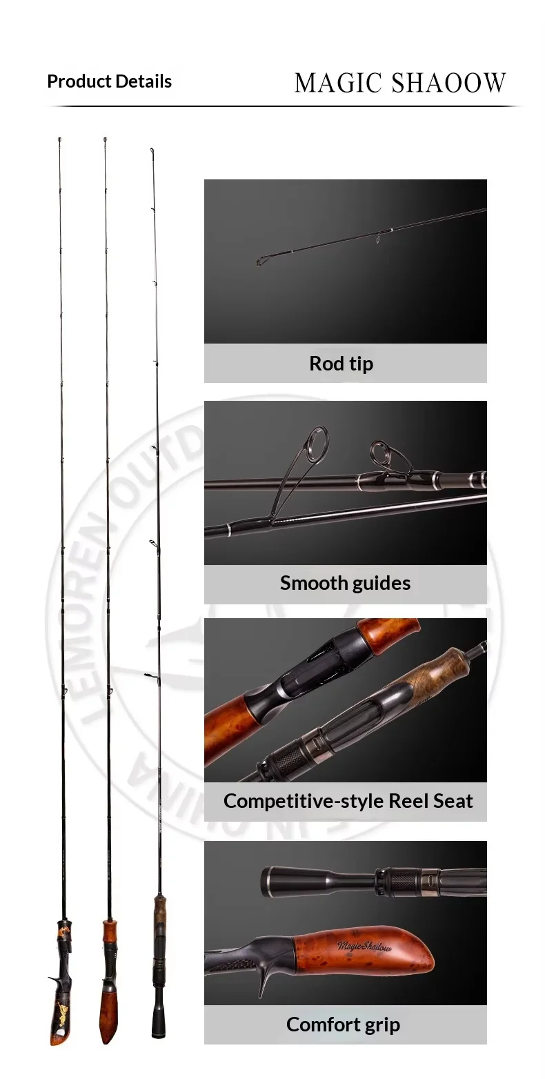 CHEERY Magic Shadow Exclusive Edition Two Carbon fishing rod - view 14
