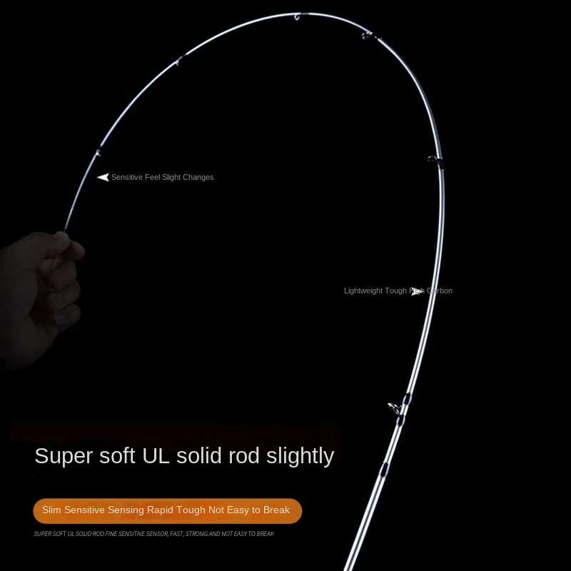 Portable Version Micro object Soft Adjustment Carbon Fishing Rod - view 2