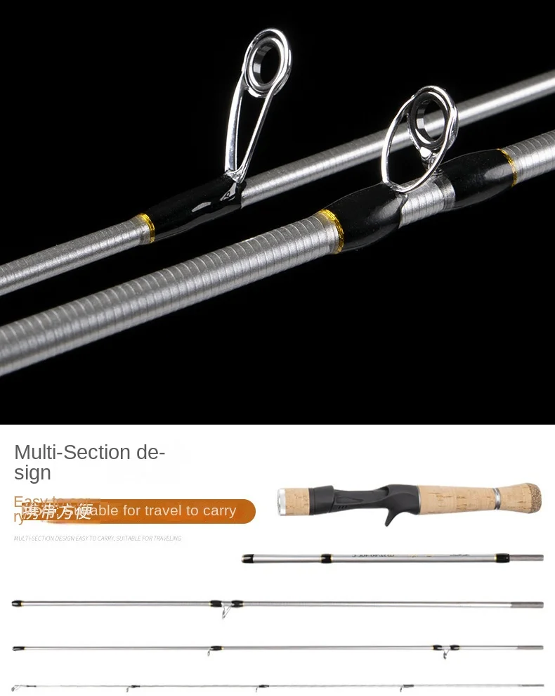 Portable Version Micro object Soft Adjustment Carbon Fishing Rod - view 11