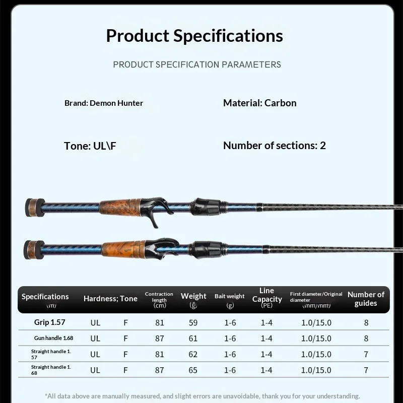 Demon Hunter Black Leopard Second Generation Carbon Fishing Rod - view 4