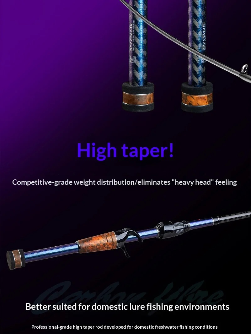 Demon Hunter Black Leopard Second Generation Carbon Fishing Rod - view 8