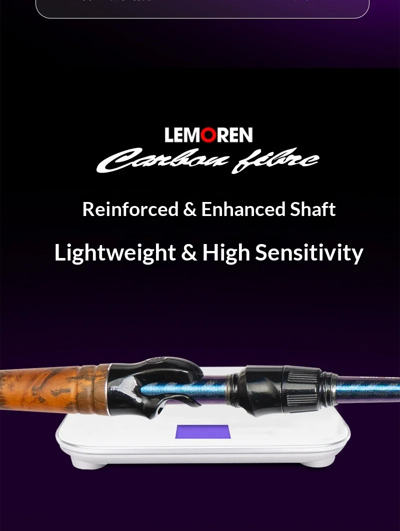 Demon Hunter Black Leopard Second Generation Carbon Fishing Rod - view 10