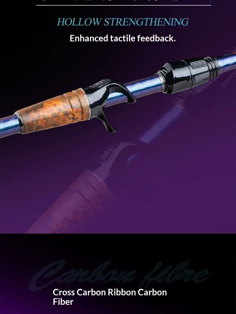 Demon Hunter Black Leopard Second Generation Carbon Fishing Rod - view 18