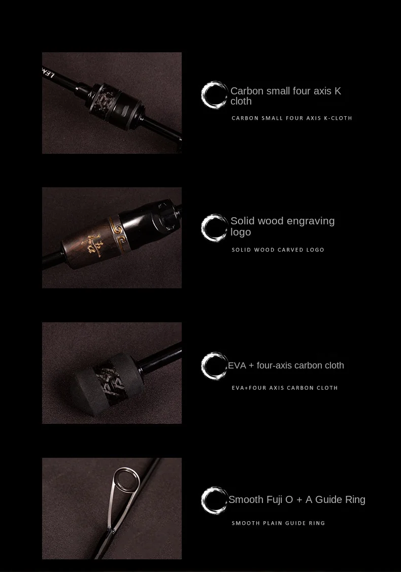 Demon Hunter Wukong Micro Carbon Horse Carbon Fishing Rod - view 9