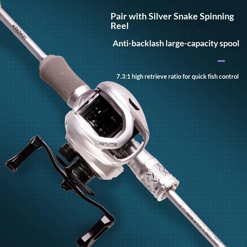 CHEERY Devil Hunter Silver Snake L Carbon fishing rod - view 5
