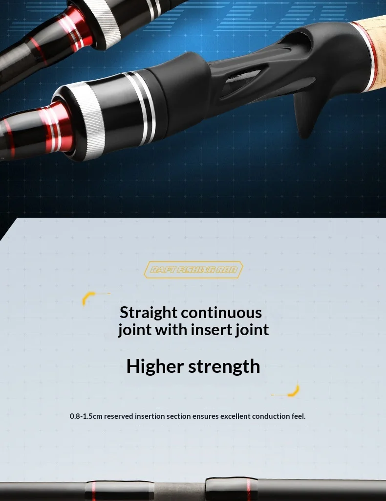 Carbon XXH Light Hard Weight Thunderbolt Carbon Fishing Rod - view 9