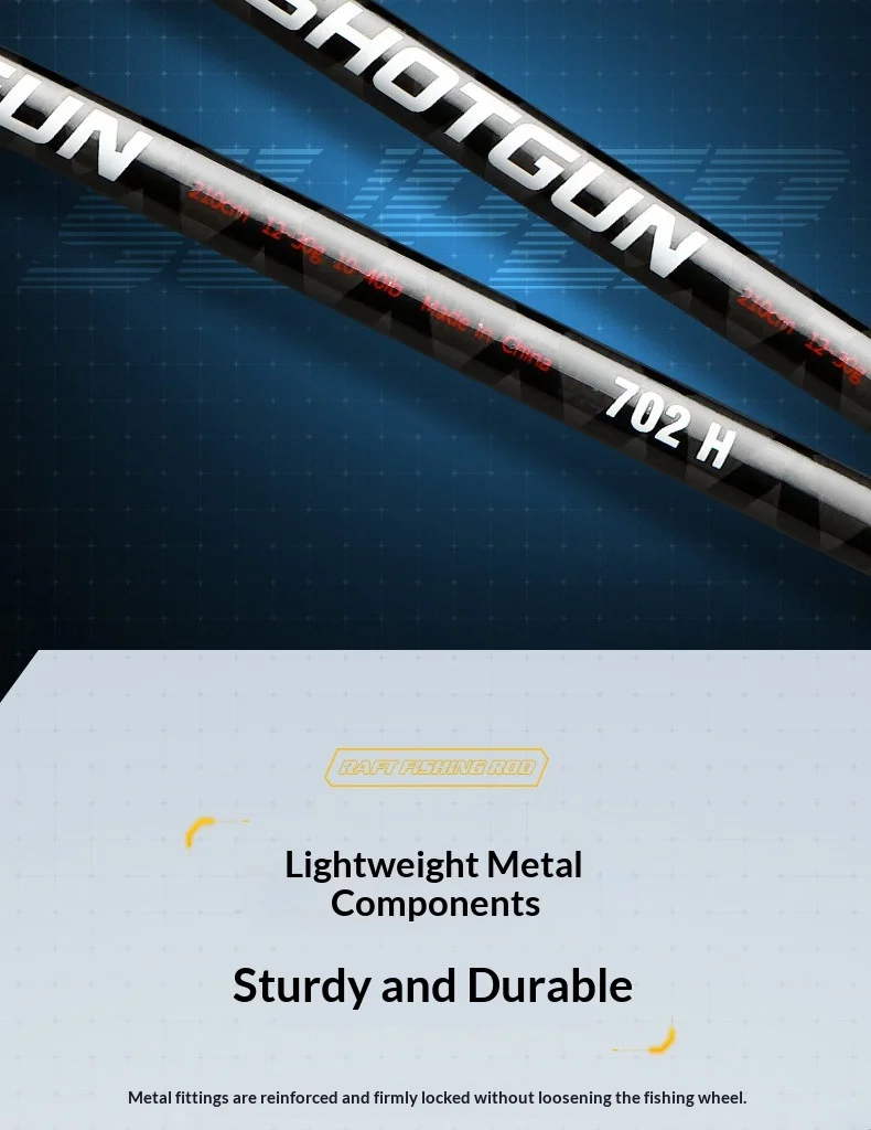 Carbon XXH Light Hard Weight Thunderbolt Carbon Fishing Rod - view 21