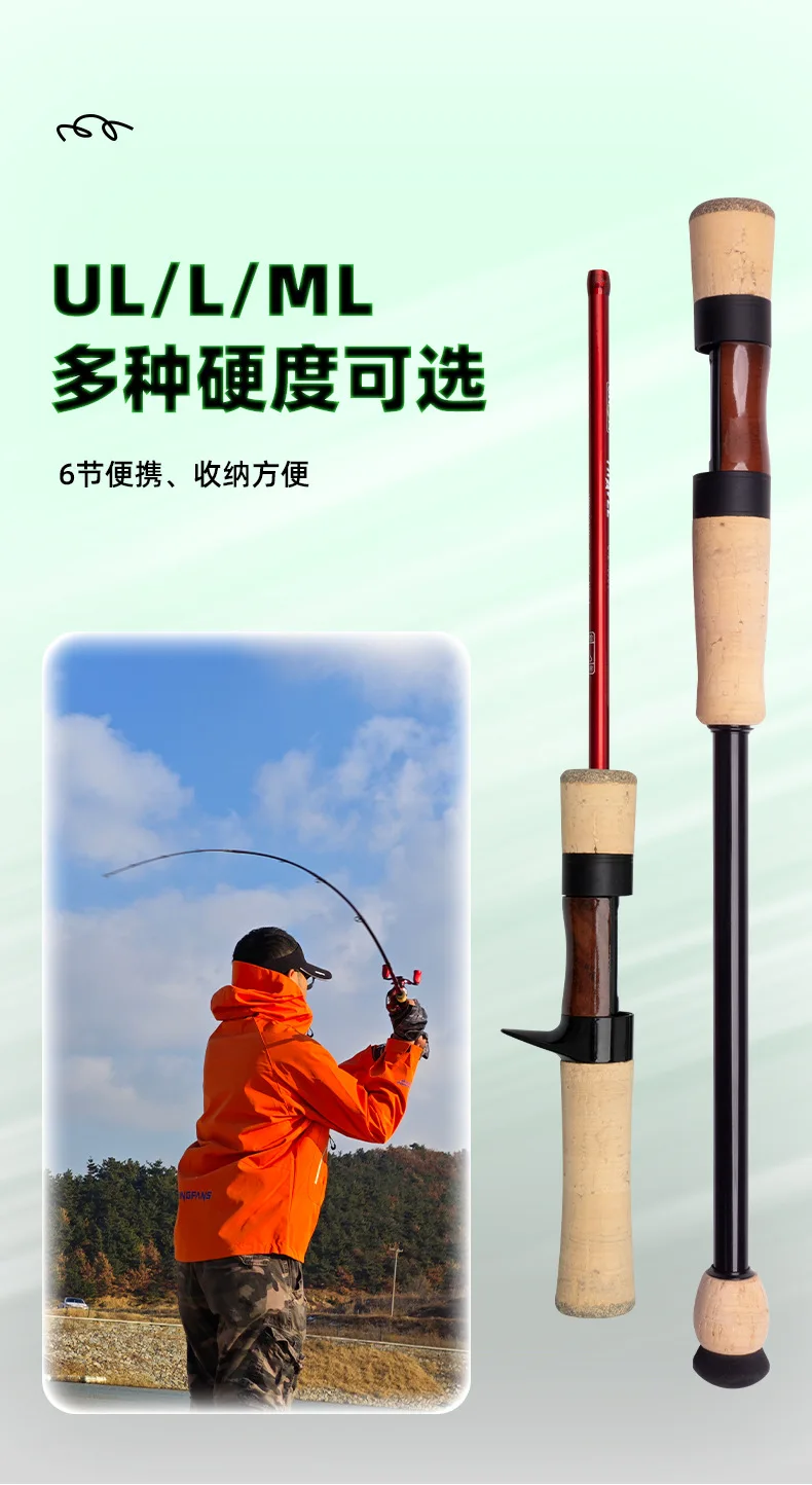 Fishing Fans New Multi section Portable Carbon Fishing Rod - view 11