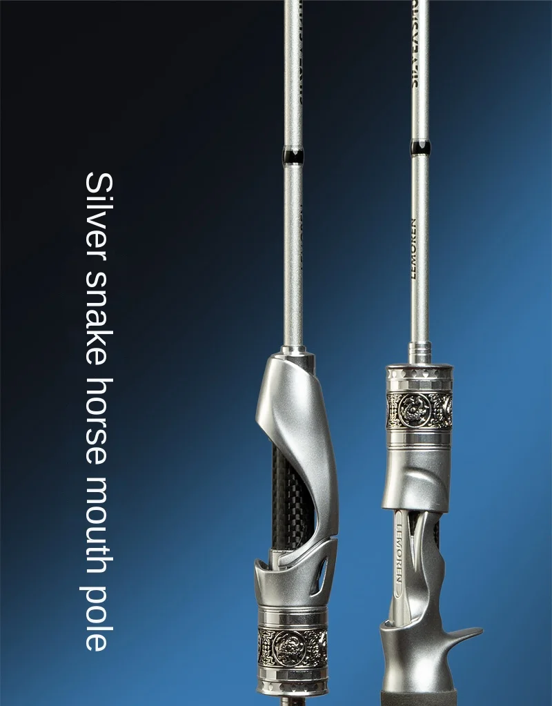 Silver Snake Micro Carbon Horse Mouth Carbon Fishing Rod - view 7