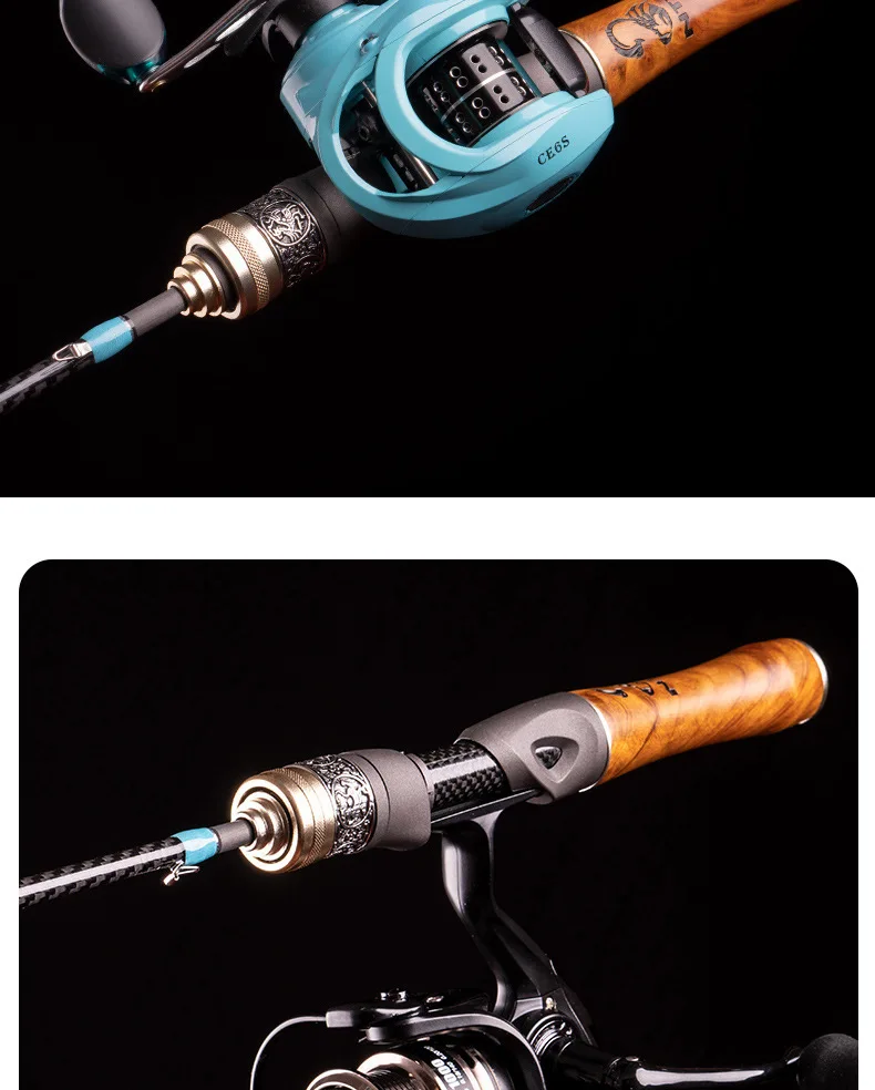 Magic Shadow Second Generation Carbon Horse Carbon Fishing Rod - view 12