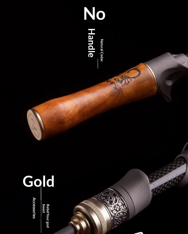 Magic Shadow Second Generation Carbon Horse Carbon Fishing Rod - view 19