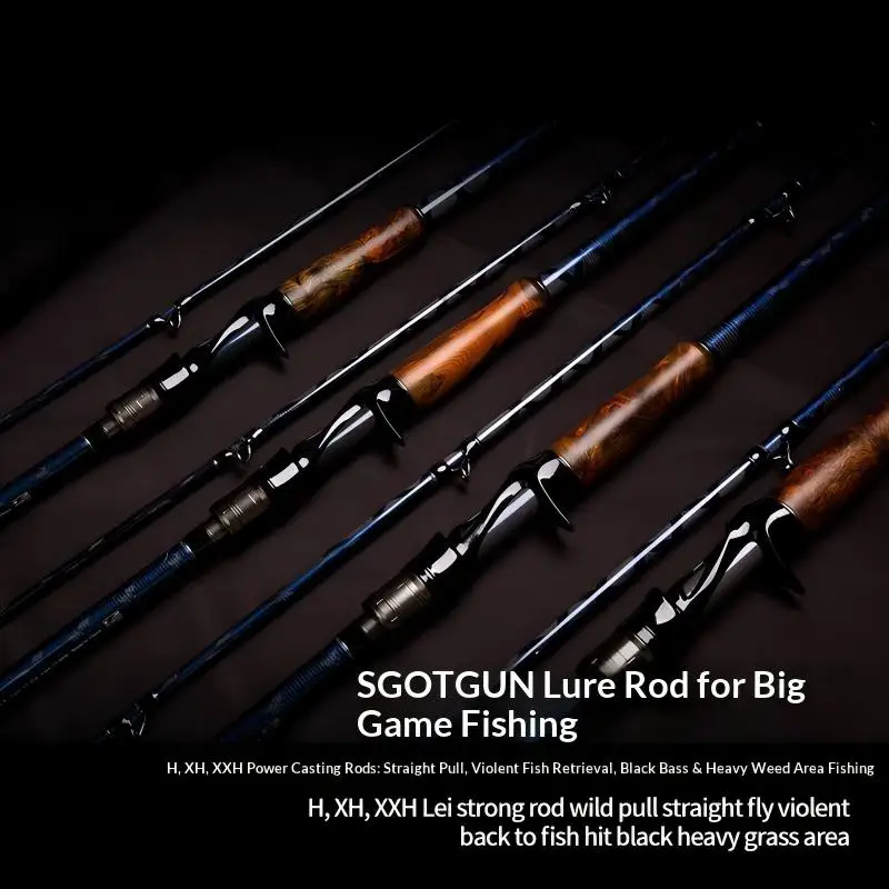 Cheery Devil Hunter Lei Qiang Second Carbon fishing rod - view 3