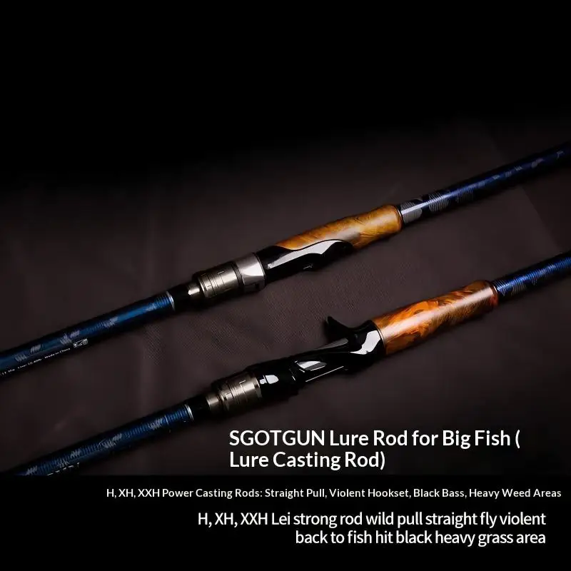 Cheery Devil Hunter Lei Qiang Second Carbon fishing rod - view 4