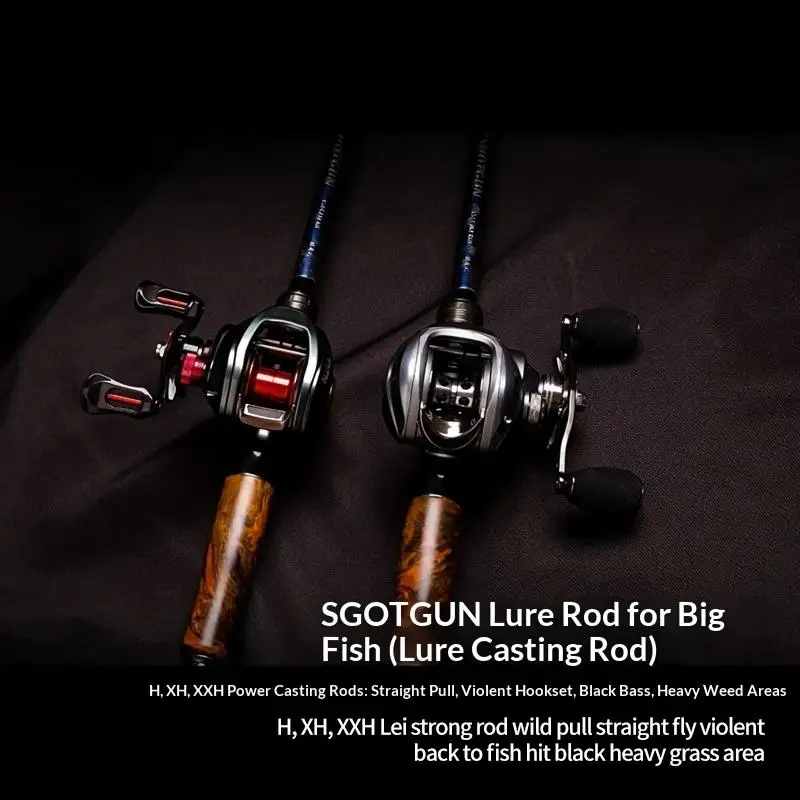 Cheery Devil Hunter Lei Qiang Second Carbon fishing rod - view 5