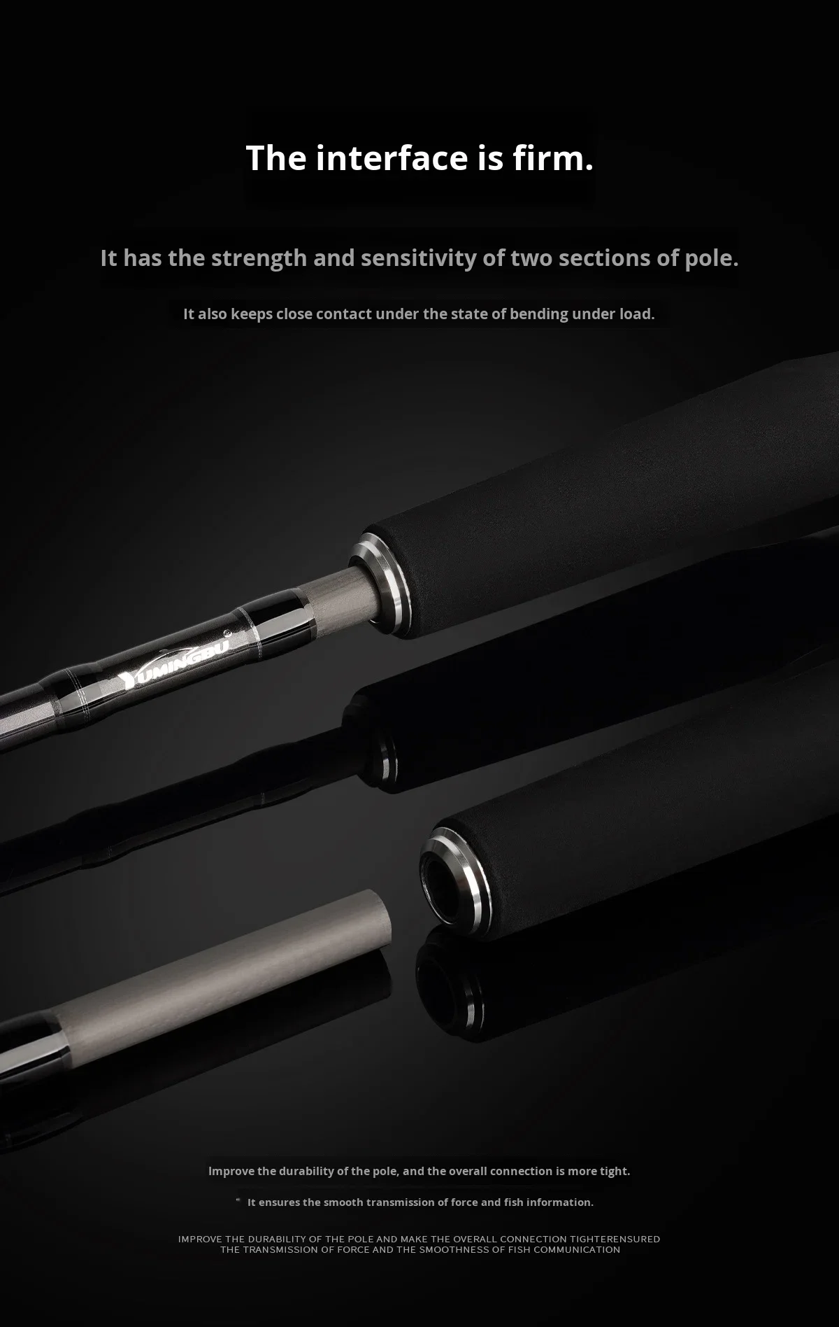 Multi Section Portable Carbon Fishing Rod Carbon Lure Rod - view 9