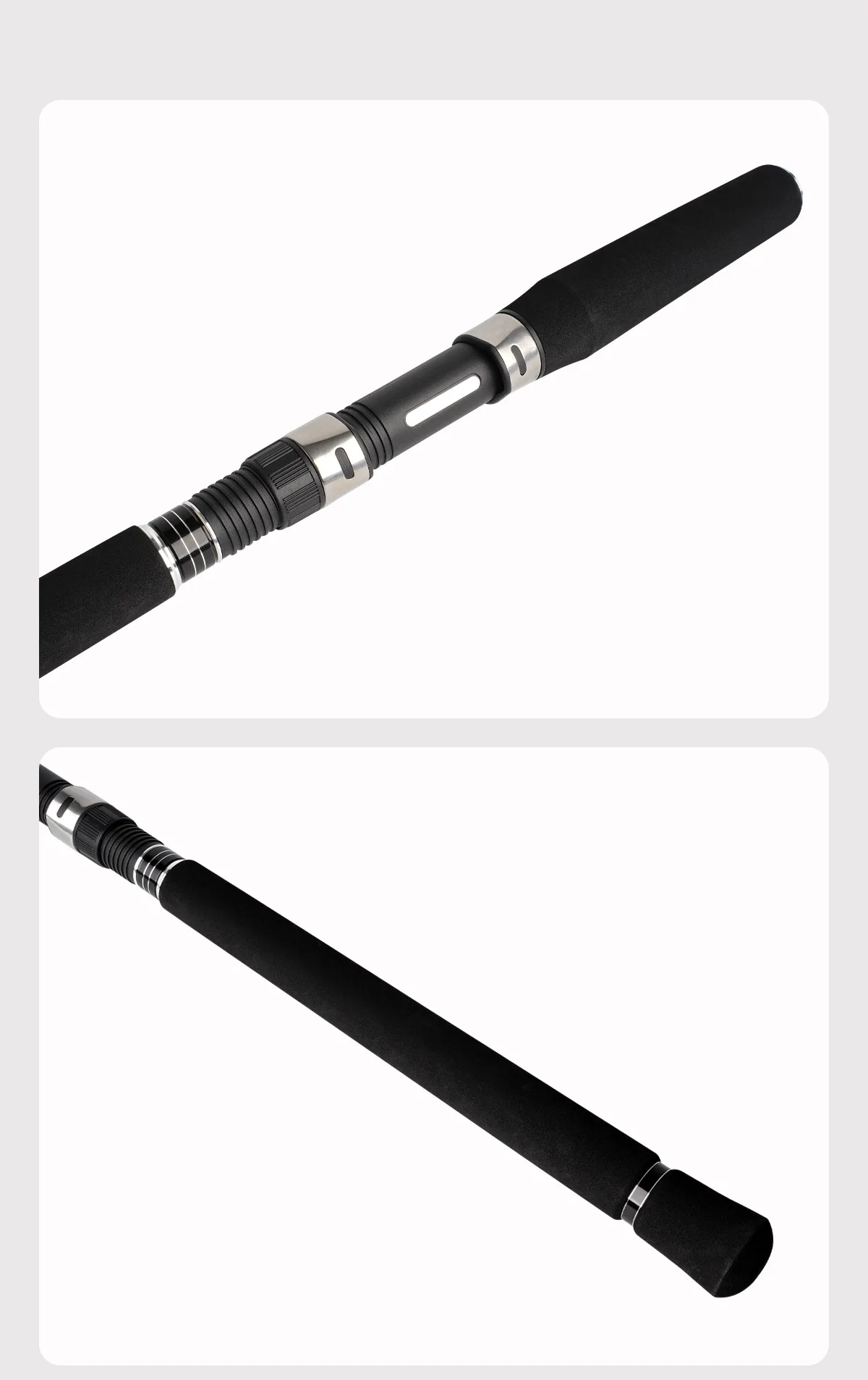 Multi Section Portable Carbon Fishing Rod Carbon Lure Rod - view 18