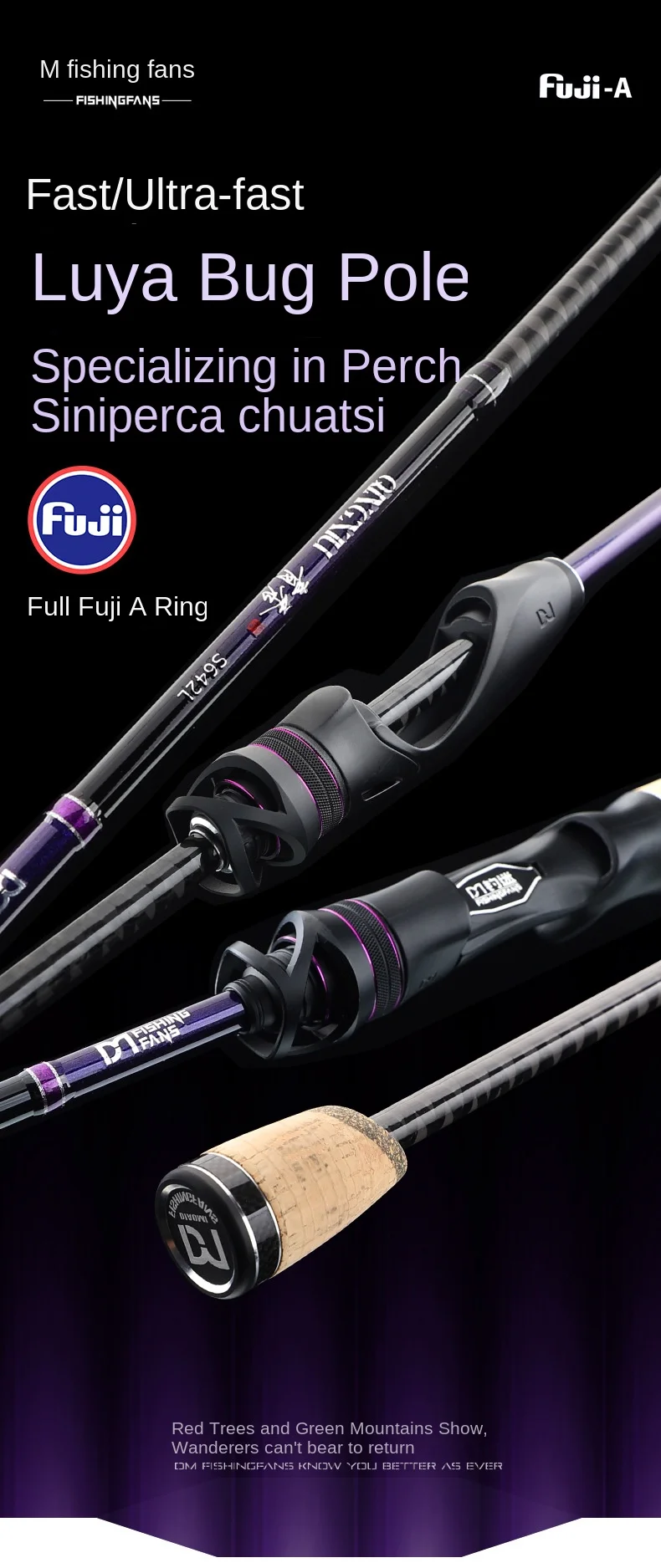 Qingxiu General Use Luya Pole Full Carbon Fishing Rod - view 12