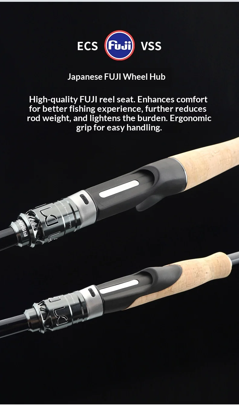 CHEERY Fuji O SIC Guide Ring Carbon fishing rod - view 13