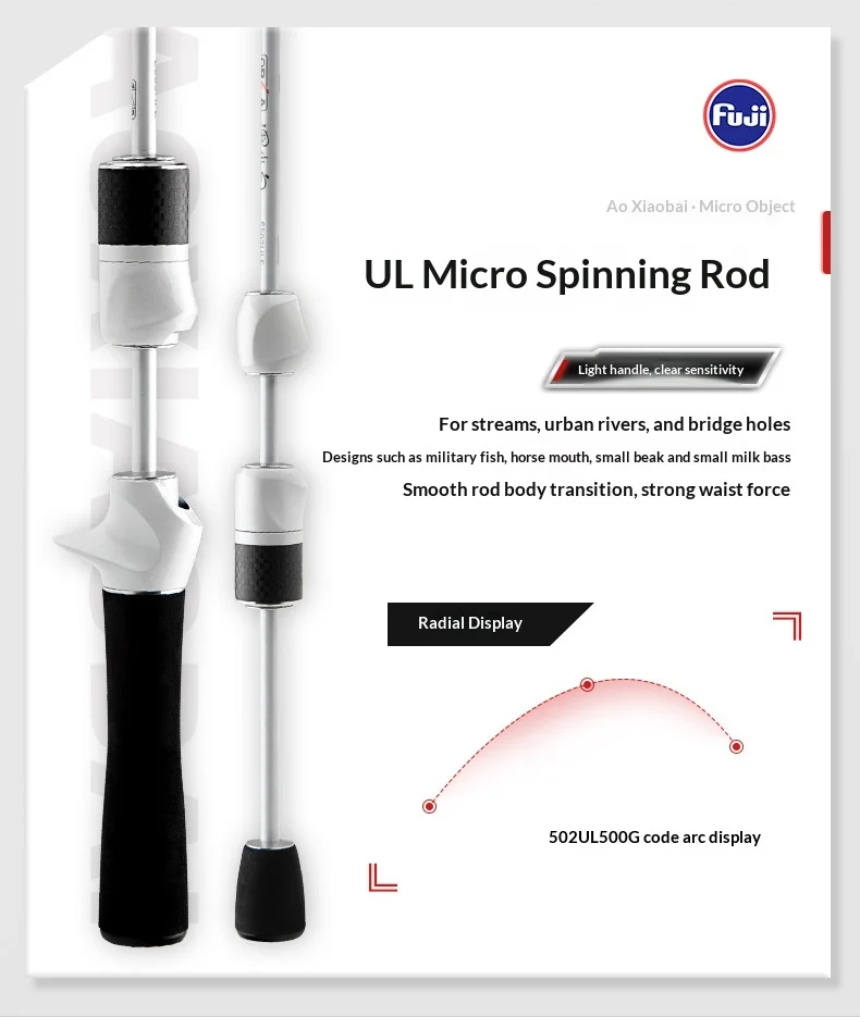 Micro Luya Horse Mouth Rod Fishing Carbon ShrimpRod, Rock Rod, Competition Rod, Various, Lure Rod, Carp Rod - view 9