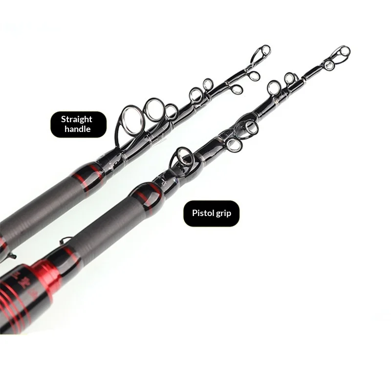 Vibration out Luya Telescopic H adjustable Carbon Fishing Rod - view 3