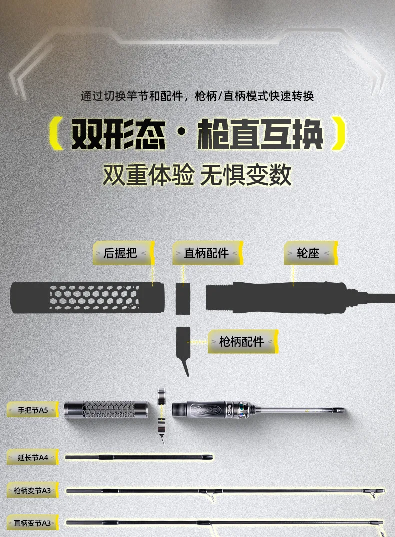 Fishing Fan Lanxi Armor Ultra Short Carbon fishing rod - view 6