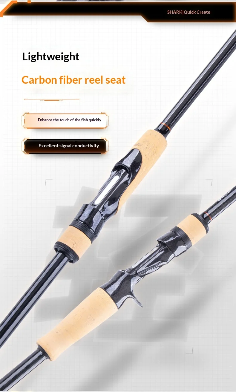 Fishing Rod Carbon 2 Piece Ultra Carbon Fishing Rod - view 14