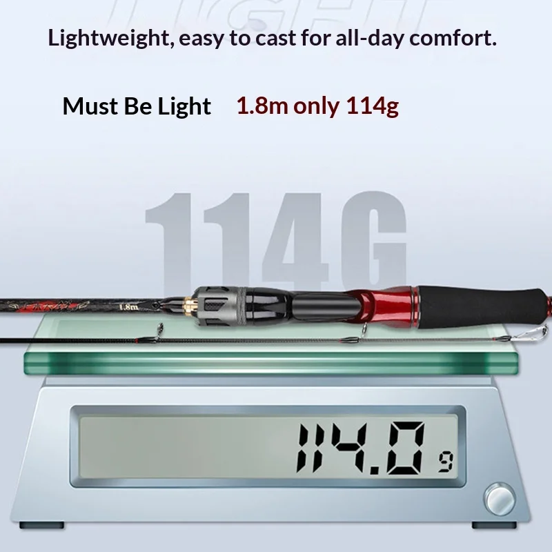 Carbon Luya Rod M ML MH Carbon Fishing Rod - view 4