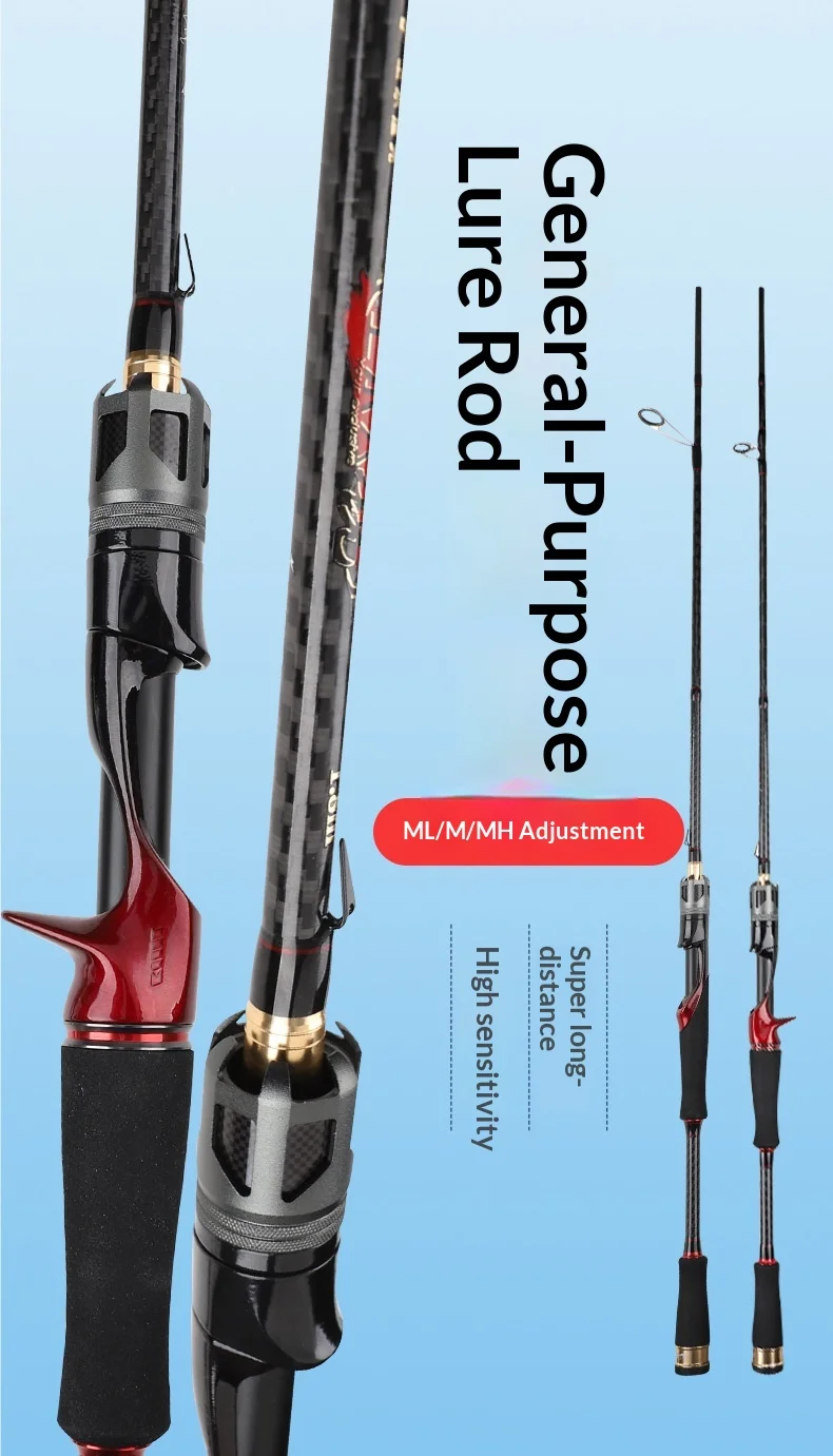 Carbon Luya Rod M ML MH Carbon Fishing Rod - view 14