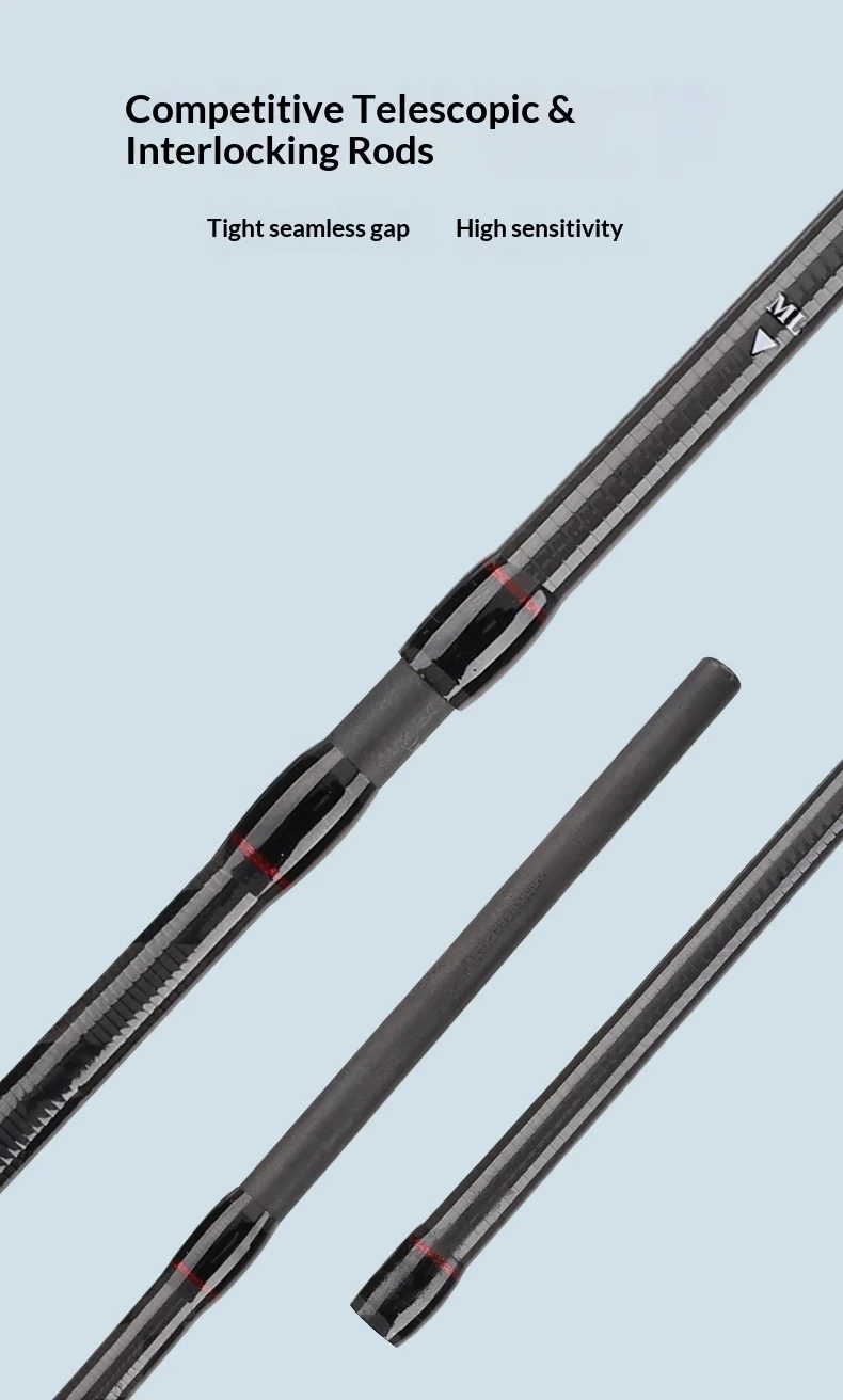 Carbon Luya Rod M ML MH Carbon Fishing Rod - view 16