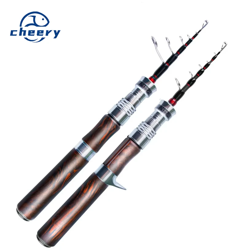 Portable Travel Carbon Fishing Rod with
