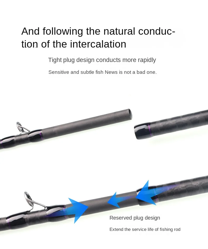 Qing Xiu Lei Qiang Lu Ya Carbon fishing rod - view 6