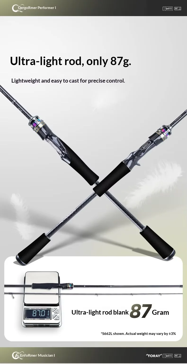CHEERY Fishing Fan Player 2 0Ultra Carbon fishing rod - view 10