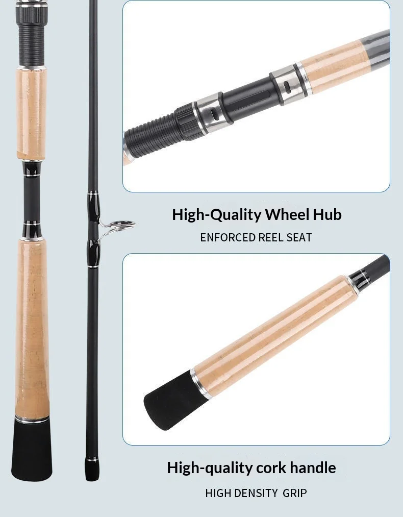 Shore Throwing Carbon Sea Perch Seabass Carbon Fishing Rod - view 9