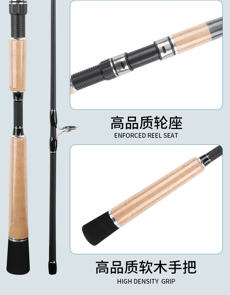 Shore Throwing Carbon Sea Perch Seabass Carbon Fishing Rod - view 13
