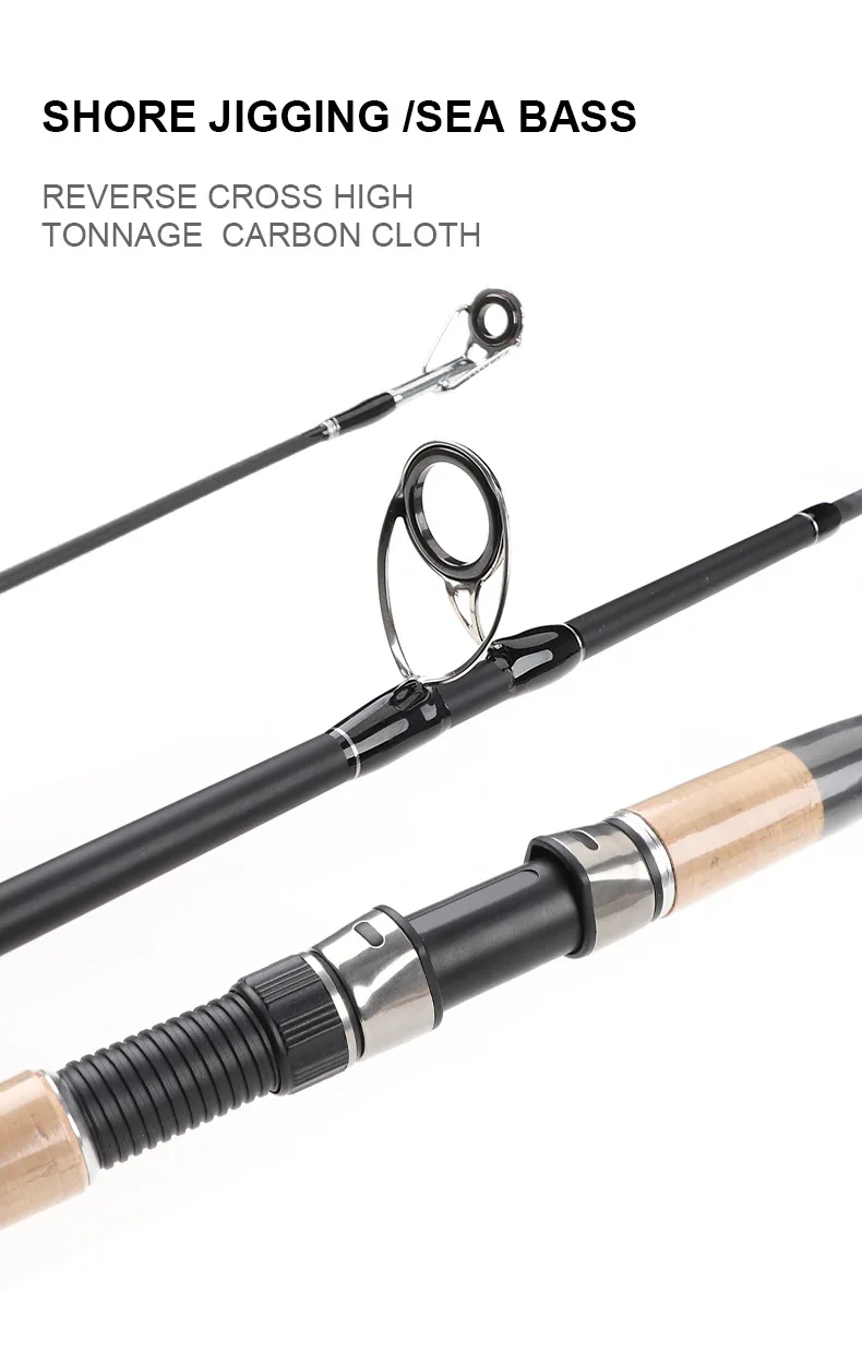 Shore Throwing Carbon Sea Perch Seabass Carbon Fishing Rod - view 21