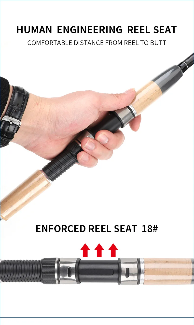 Shore Throwing Carbon Sea Perch Seabass Carbon Fishing Rod - view 22
