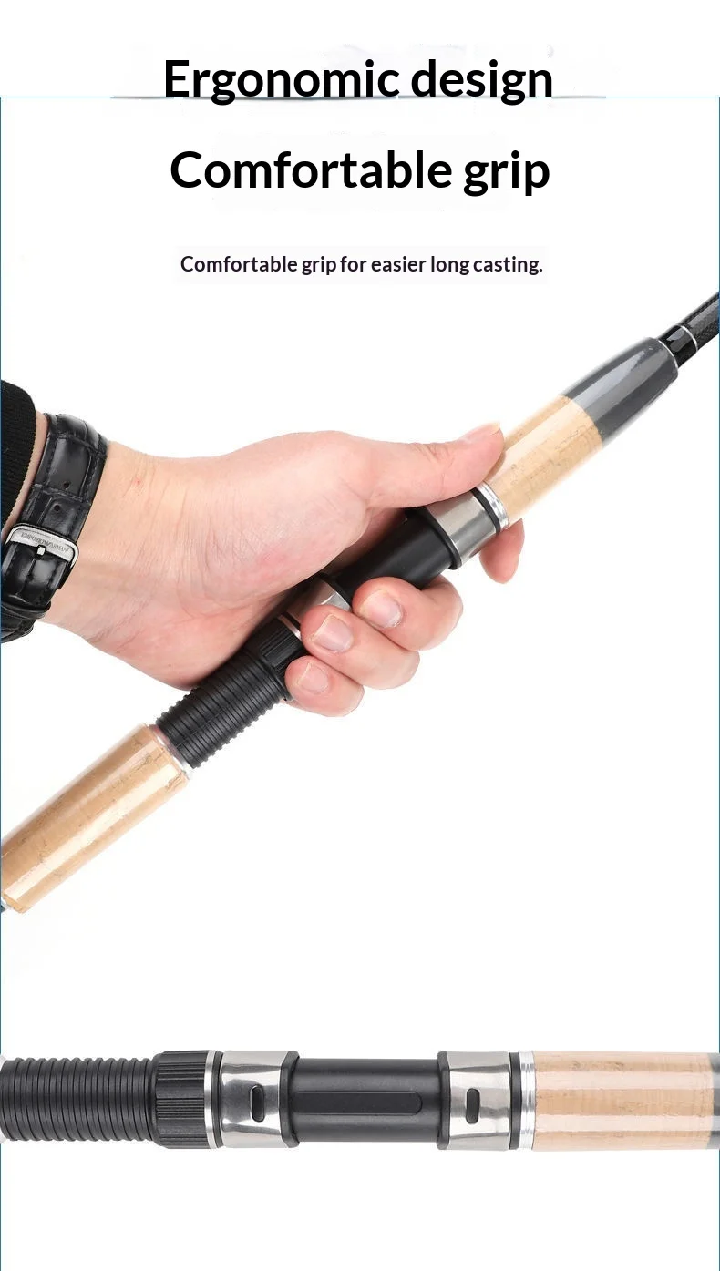 Shore Throwing Carbon Sea Perch Seabass Carbon Fishing Rod - view 25