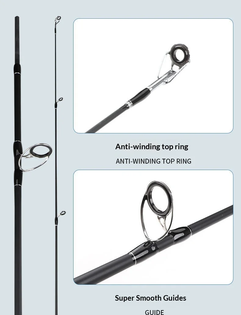 Shore Throwing Carbon Sea Perch Seabass Carbon Fishing Rod - view 29