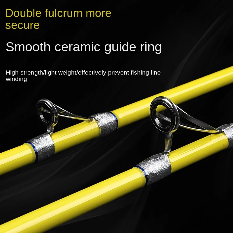 CHEERY Carbon 2 Piece Ginkgo Boat Carbon fishing rod - view 2