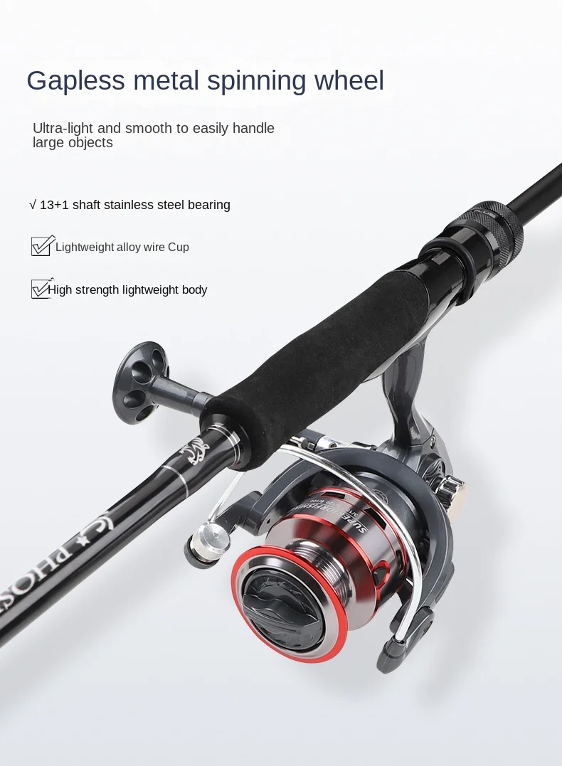 M adjustable Carbon Super Hard Single Carbon Fishing Rod - view 14
